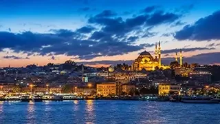 Istanbul waterfront in Turkey