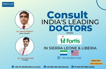 Medical Camp in Sierra Leone and Liberia with India’s Leading Doctors from Fortis Hospital, India