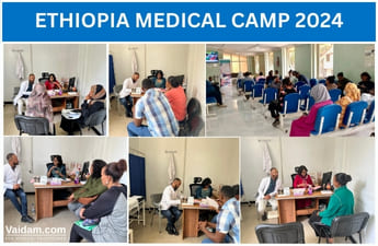 Vaidam Conducted Successful IVF Medical Camp in Ethiopia with NOVA IVI Fertility, India