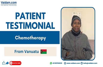 Patient from Vanuatu Undergoes Successful Chemotherapy for Lymphoma in India