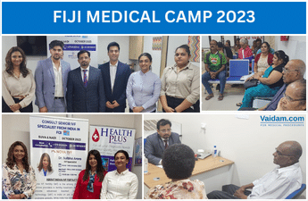 Vaidam Conducted Another Outstanding Medical Camp in Fiji with Aakash Healthcare and Nova IVF Fertility, India