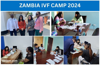 Successful IVF Medical Camp in Zambia with Dr. Neha Gupta from Mediworld Fertility Center, India