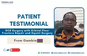 DCR & Squint Surgery in India: Mr. Mamoudou Bah's Story