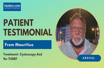 Mauritius Patient Happy With Prostate Cancer Treatment in India