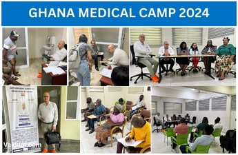 Vaidam Conducted Successful Medical Camp in Ghana with Artemis Hospital, India