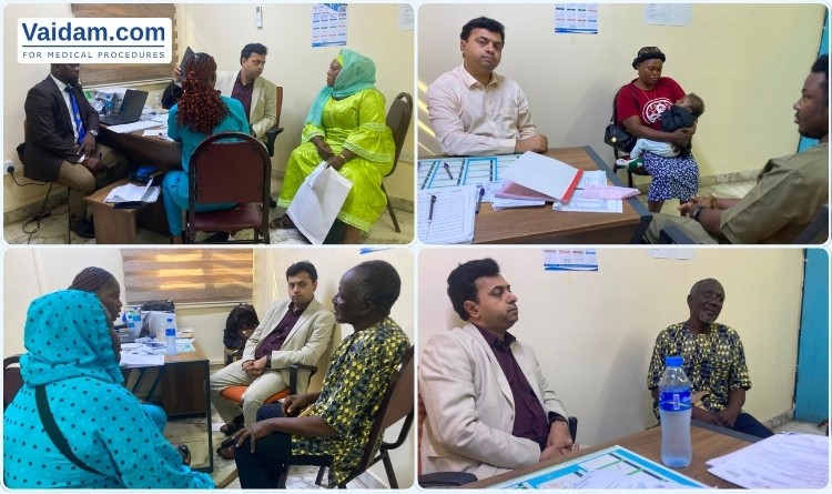 Neuro Spine OPD Camp in Sierra Leone with Indian Expert