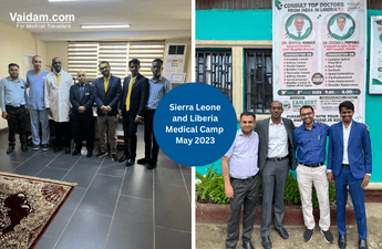 In Association with MIOT International, Chennai, Vaidam Conducted a Successful in Sierra Leone & Liberia