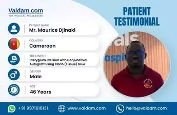 Pterygium Surgery in India: Mr Maurice’s Journey