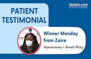 Patient from Zaire shares her experience on Myomectomy & Breast Lift in Turkey