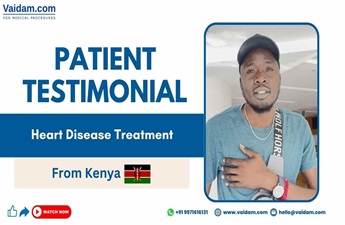 Kenya Patient Suffering from Heart Disease Gets Satisfactory Treatment in India