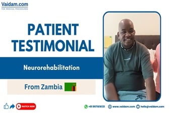 Patient from Zambia Gets Treated in India for Post Stroke Complications