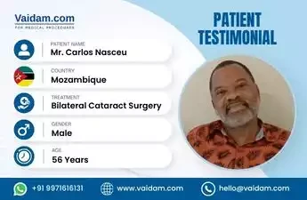 Cataract Surgery in India Restores Mr. Carlos’s Vision