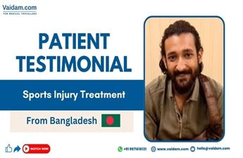 Bangladesh Patient Receives Specialized PRP Therapy in India
