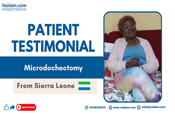 Mrs. Regina From Sierra Leone Successfully Treated With a Microdochectomy