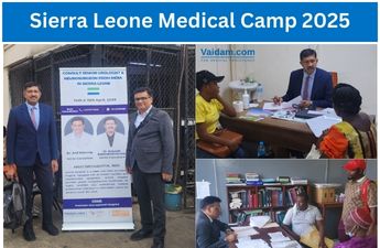 Healing Beyond Borders: Vaidam Health and Amrita Hospital Bring Specialist OPD Camp to Sierra Leone
