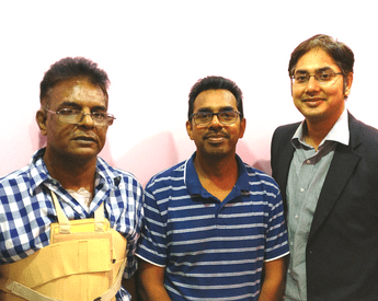 A Successful Cardiac Treatment and a Short Birthday Party for his brother made Raj Kumar's Medical Tour to India Memorable