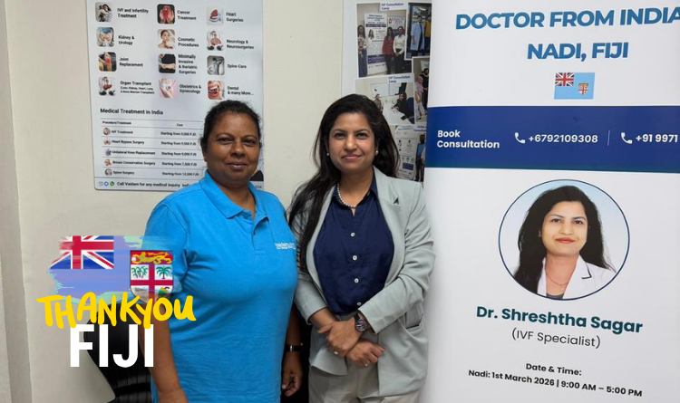 IVF OPD Camp in Fiji by Dr. Shreshtha Sagar | Vaidam Health