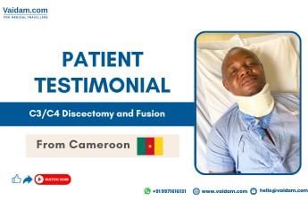 Yves Bertrand’s Journey from Cameroon to India for Cervical Spine Surgery