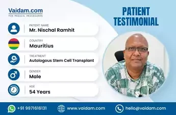 From 20 Years of CIDP to Successful Stem Cell Transplant: Mr. Nischal Rahmit’s Journey From Mauritius to India
