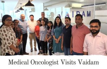 Medical Oncologist from Sharda Hospital visits Vaidam for a Session on Cancer Treatment