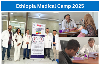 Vaidam Health and Medanta Host a Two-Day OPD Camp in Ethiopia