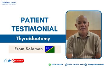 Thyroid Cancer Surgery in India: Cecil Togamae’s Successful Treatment with Vaidam Health