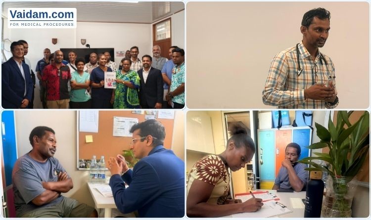 Vaidam & Apollo Hyderabad Bring Oncology and Cardiology Experts to Vanuatu
