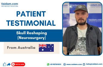 Alec’s Journey from Australia to India for Skull Reshaping Surgery with Vaidam Health’s Support