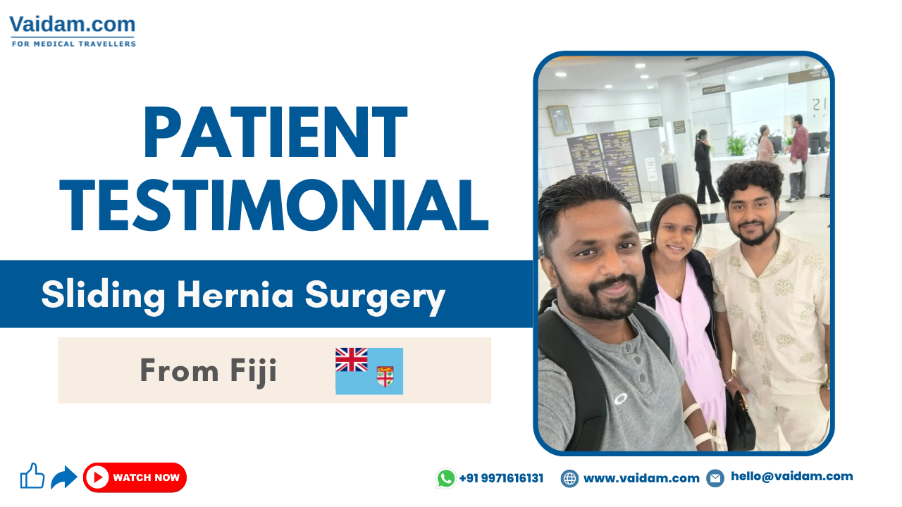 Expectant Mother From Fiji Finds Relief with Safe Hernia Surgery in India