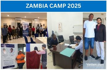 Indian Specialists in Zambia | Two-Day OPD Camp by Vaidam Health