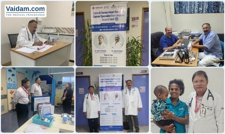 Medanta Doctors in Fiji: Successful OPD Camp in Suva and Nadi for Cancer & Heart Care