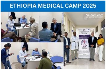 Neurosurgery OPD Camp Held in Ethiopia by Vaidam Health and Apollo Proton Cancer Centre