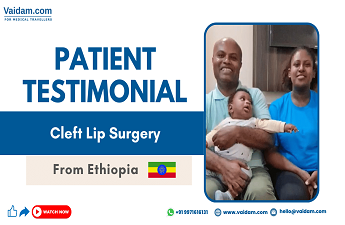 An Eight Months Old Baby Gets Successful Cleft Lip Surgery