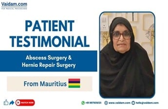 Patient from Mauritius Undergoes Successful Hernia Surgery in India