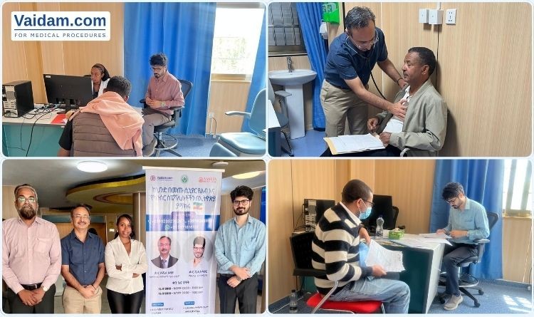 OPD Camp in Addis Ababa: Indian Heart & Cancer Specialists Visit Ethiopia
