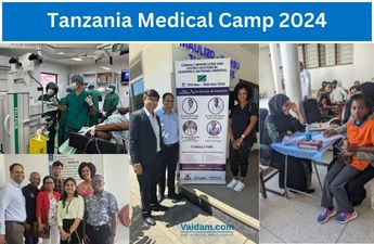 Vaidam Health and Fortis Hospital's successful OPD camp at Muhimbili National Hospital in Tanzania