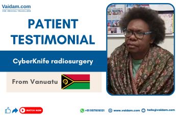 Patient from Vanuatu Successfully Treated for a Brain Lesion in India