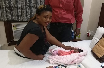 11 weeks old Infant From Nigeria gets Treated for a Hole in her Heart