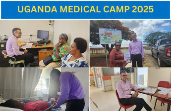 Heart, Spine & Brain OPD Consultation Camp by Vaidam Health and Amrita Hospital in Jinja, Uganda