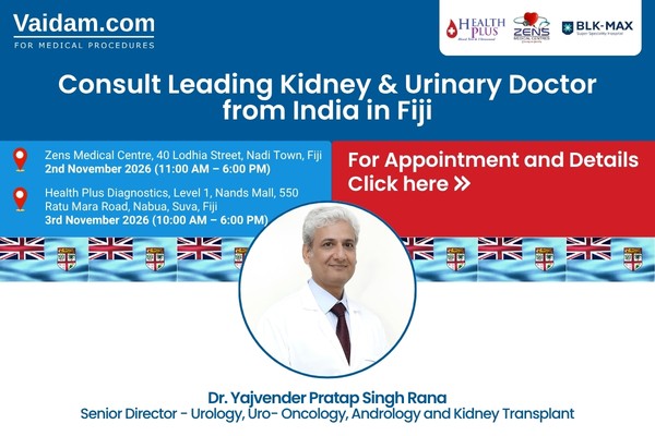 BLK-Max Super Speciality Hospital at Fiji - 2nd and 3rd November 2026