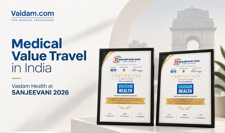 Vaidam Health Receives Two MVT Recognitions at SANJEEVANI 2026 – Heal in India