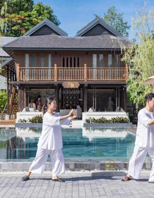 Aleenta Phuket luxury wellness resort Natai Beach Thailand