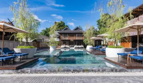 Aleenta Hua Hin Pranburi resort beachfront pool villa on Pranburi coast Thailand AYURAH wellness