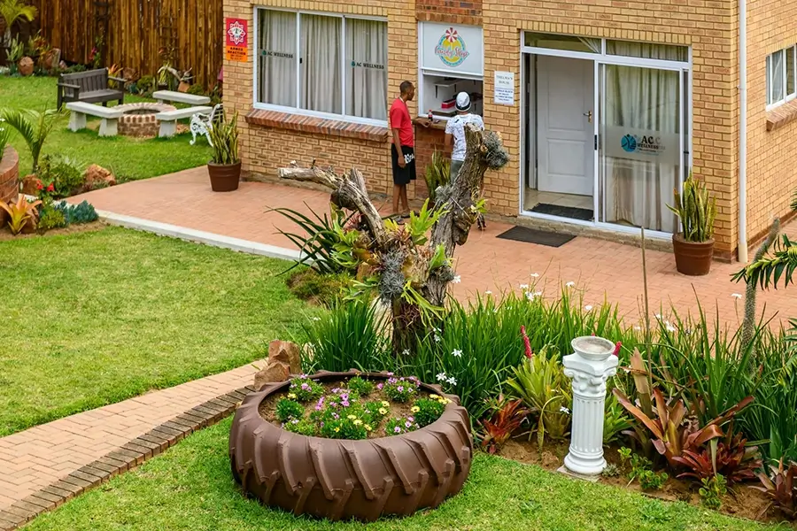 AC Wellness Rehabilitation Centre exterior at Sunwich Port coastal setting Port Shepstone KZN