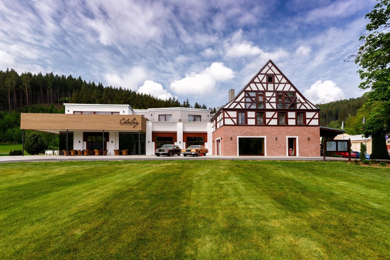 Cihelny Golf and Wellness Resort golf course Czech countryside