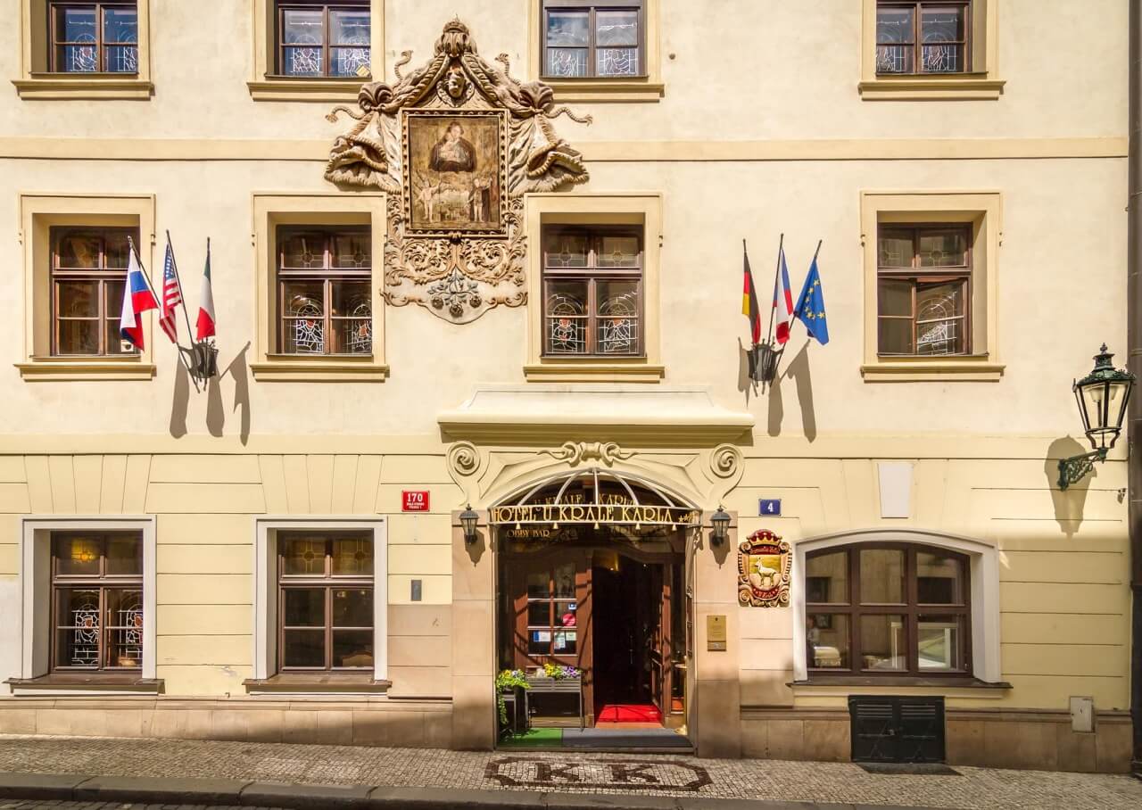 The King Charles Prague historic hotel