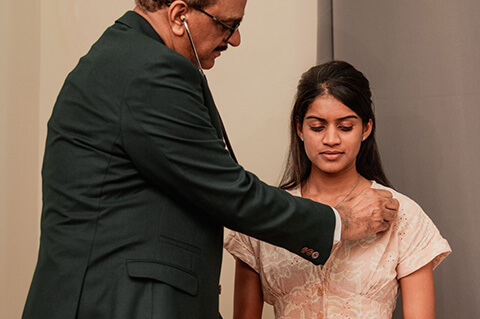 Medical consultation with Dr Siddick Maudarbocus at Olive Creek Wellness Retreat Mauritius