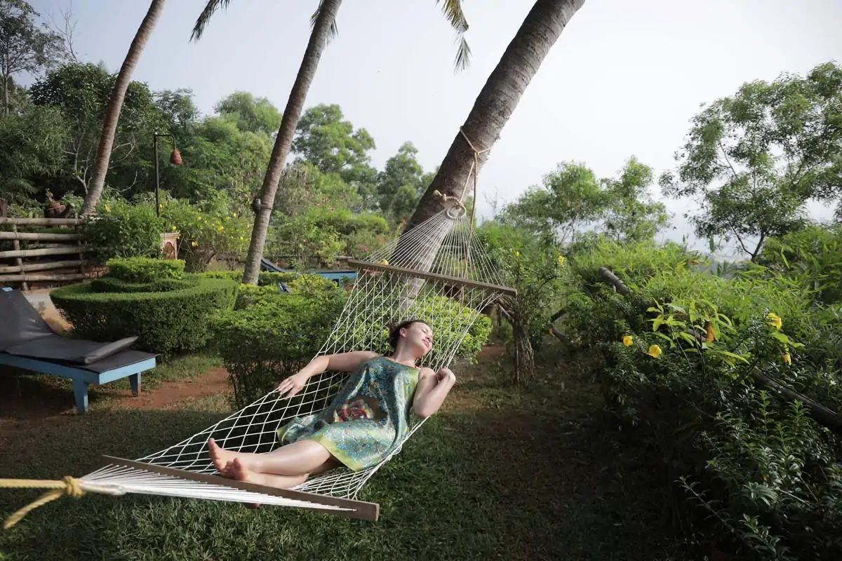 Gardens and stay experience at Shinshiva Ayurvedashram Kerala