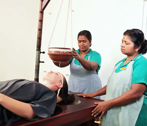 Panchakarma detox therapy at Shinshiva Ayurvedashram Kerala