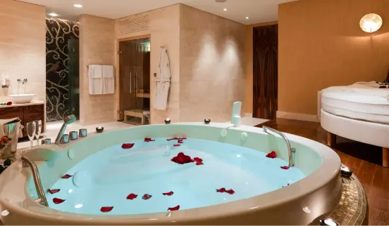 Temple SPA Room interior at Kairos Valley wellness resort Datça Turkey
